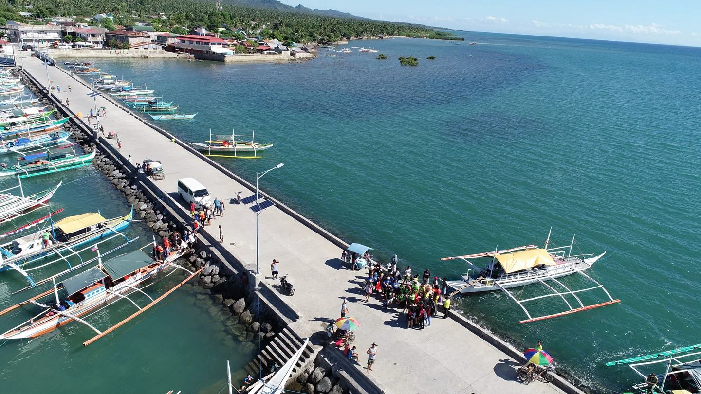 Map showing location of Alibijaban Island
